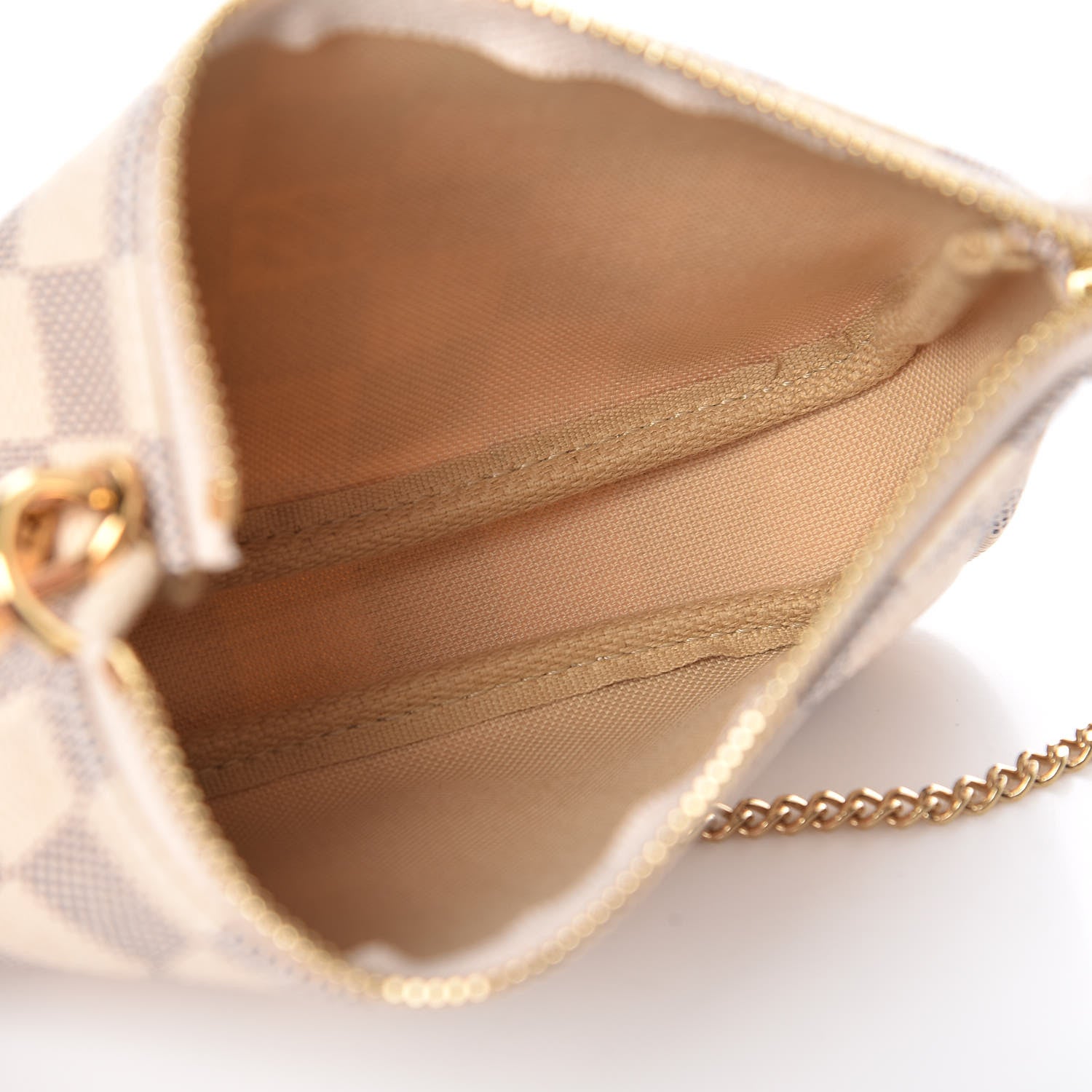 Louis Vuitton Damier Azur Mini Pochette Accessories 5 of 8