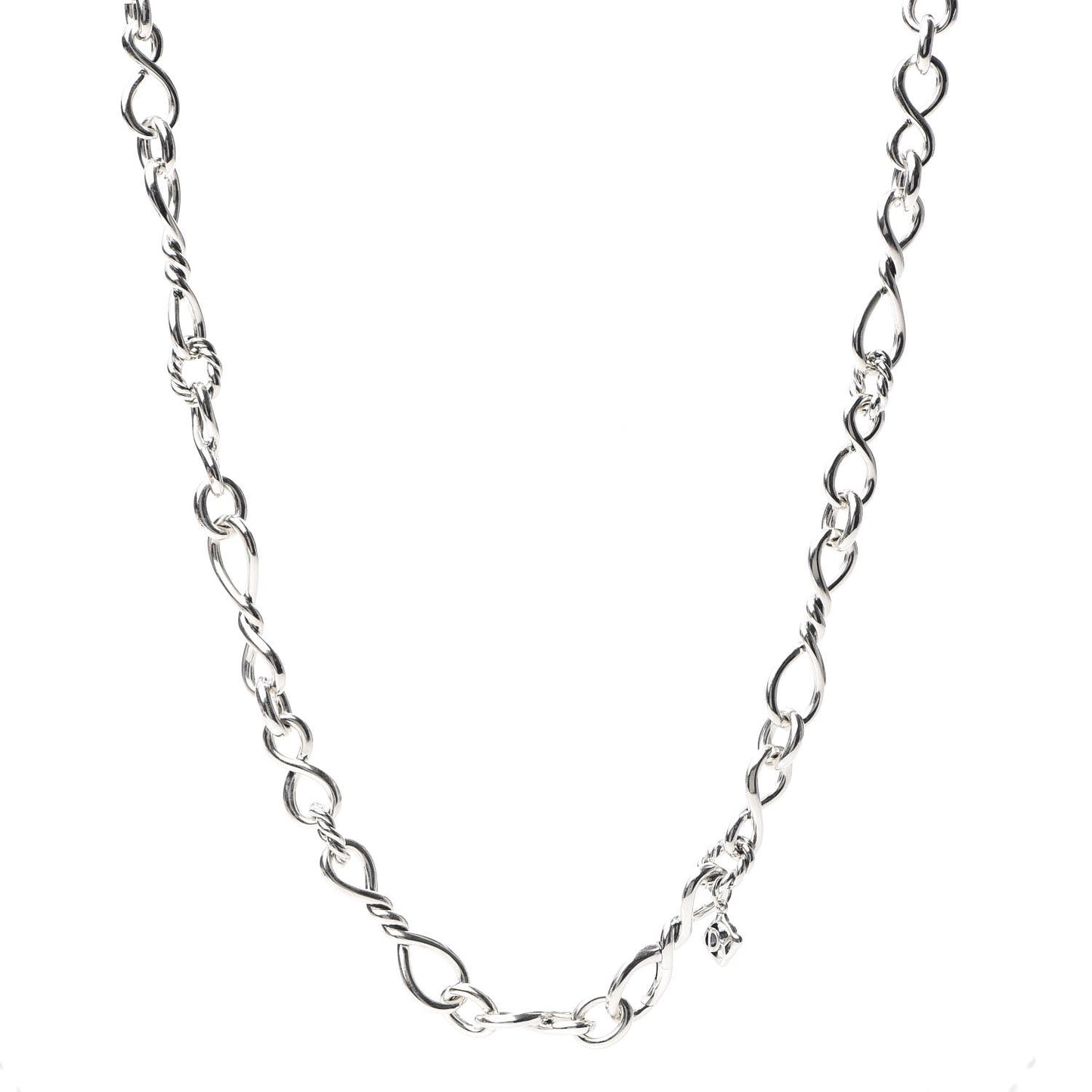 Sterling Silver Medium Continuance Chain Necklace