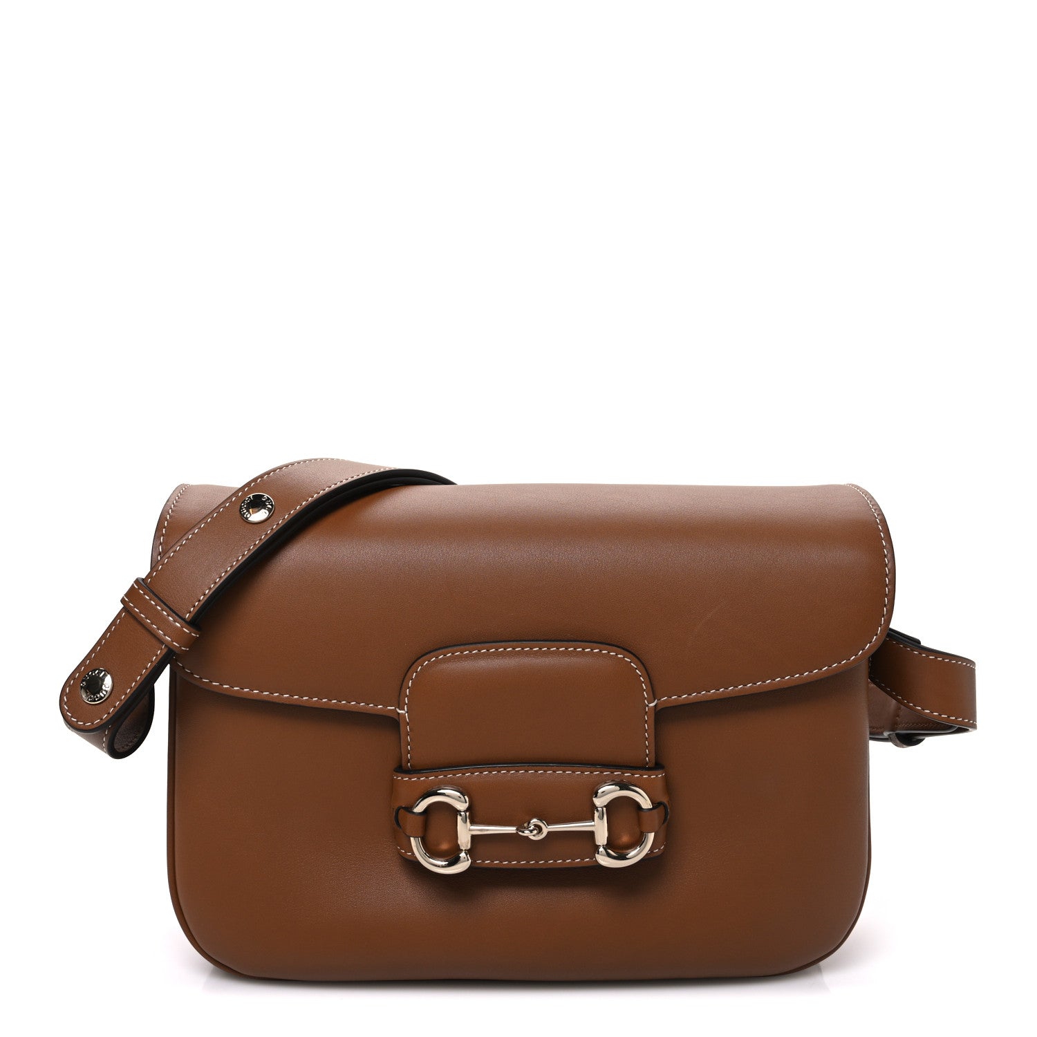 Gucci Arabella Calfskin Horsebit 1955 Soft Small Shoulder Bag Sundial 1 of 10