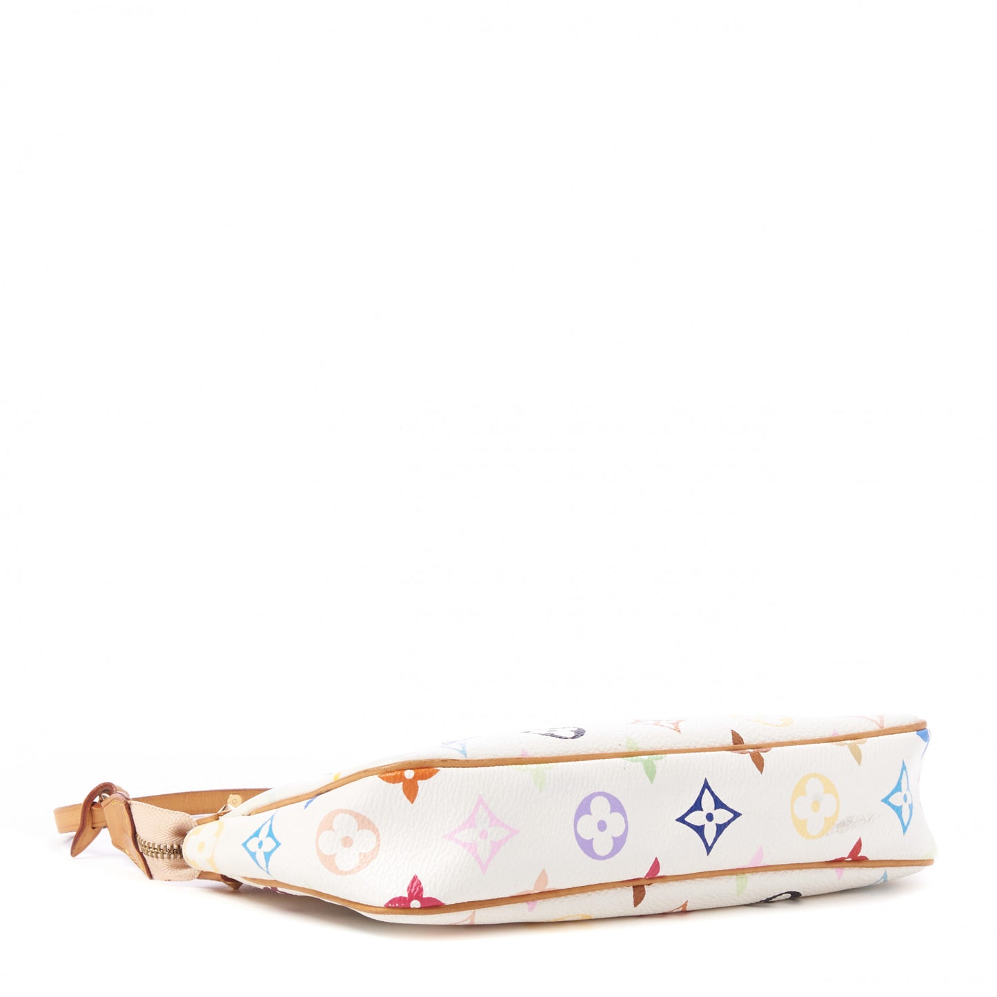 Monogram Multicolor Pochette Accessories White