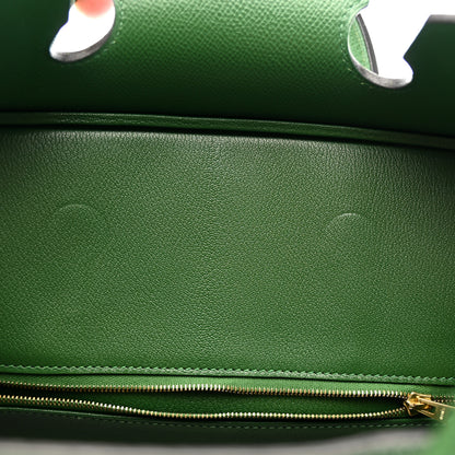 Hermes Courchevel Birkin 35 Vert Clair 14 of 14
