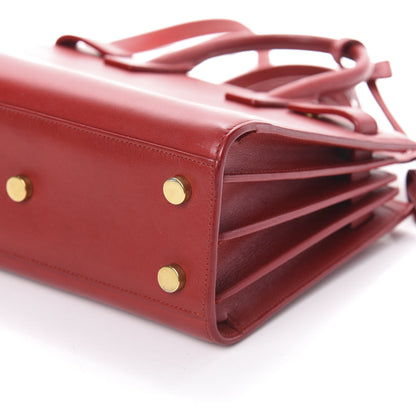 Saint Laurent Calfskin Nano Sac De Jour Lipstick Red 10 of 10