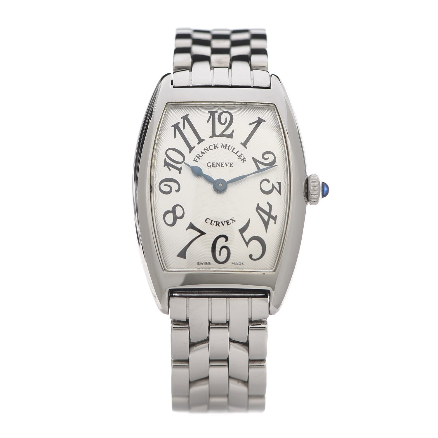 Franck Muller Stainless Steel 25mm Cintree Curvex Quartz Watch 1752QZAC 1 of 7