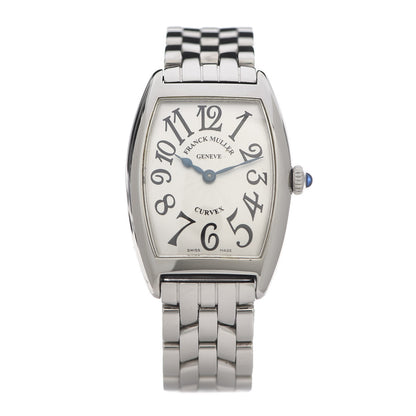 Franck Muller Stainless Steel 25mm Cintree Curvex Quartz Watch 1752QZAC 1 of 7