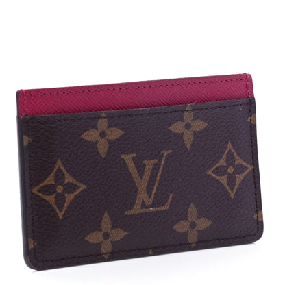 Louis Vuitton Monogram Card Holder Fuchsia 2 of 5