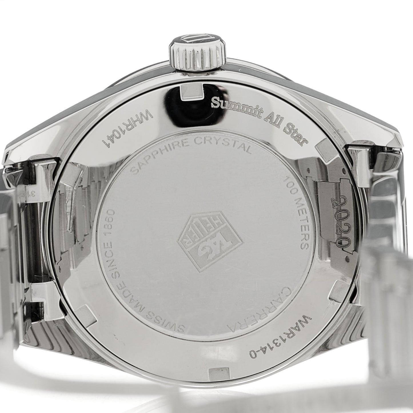 Stainless Steel Diamond Mother of Pearl 32mm Carrera Lady Quartz Watch WAR1314-0