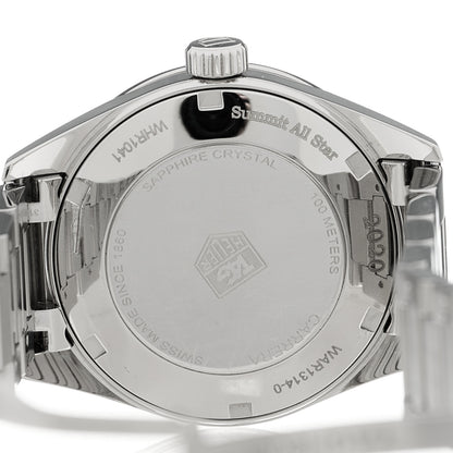 Tag Heuer Stainless Steel Diamond Mother of Pearl 32mm Carrera Lady Quartz Watch WAR1314-0 4 of 4