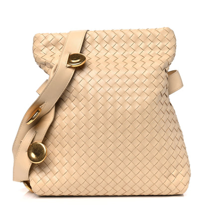 Bottega Veneta Nappa Intrecciato The Fold Crossbody Porridge 1 of 4