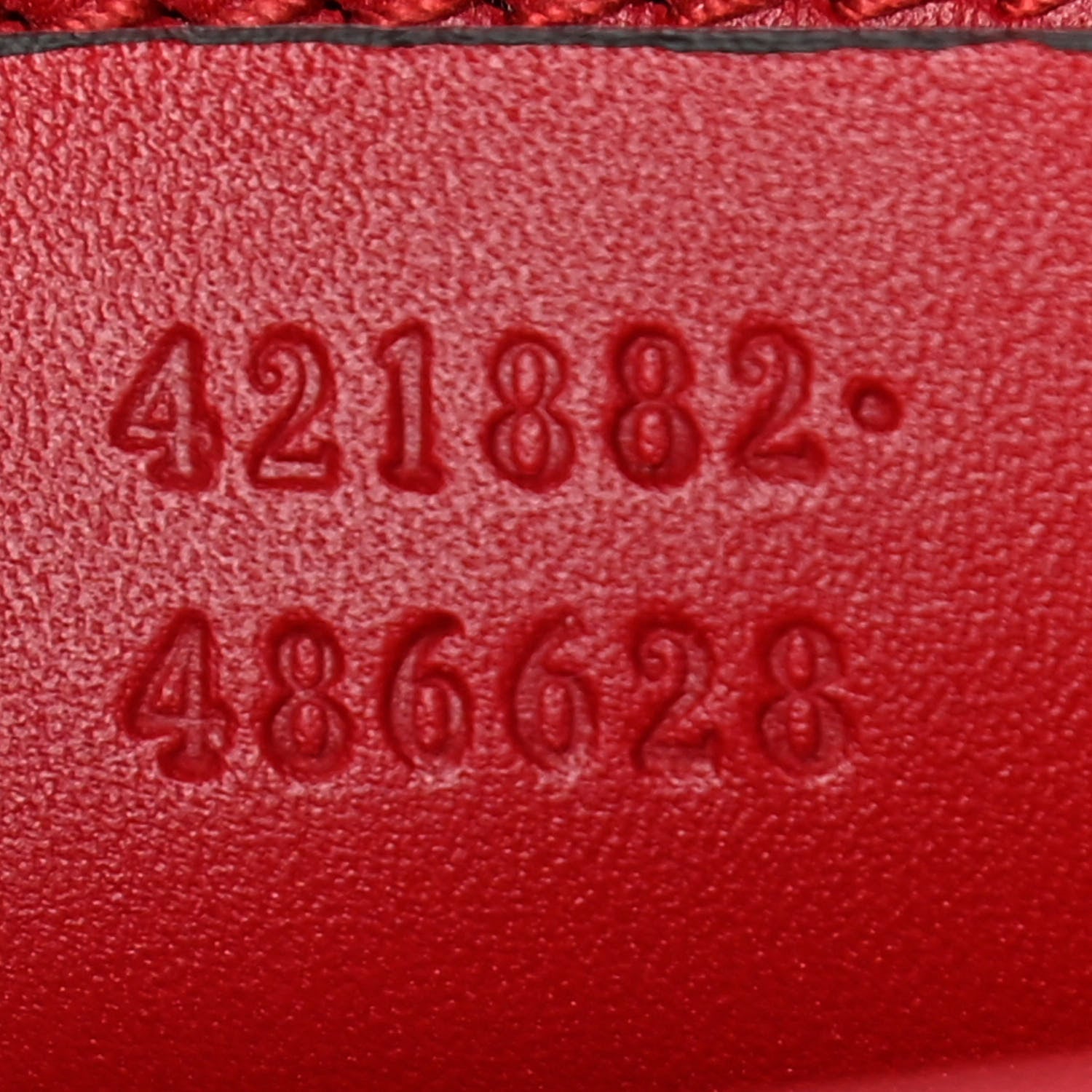 Gucci Calfskin Small Sylvie Shoulder Bag Hibiscus Red 7 of 11