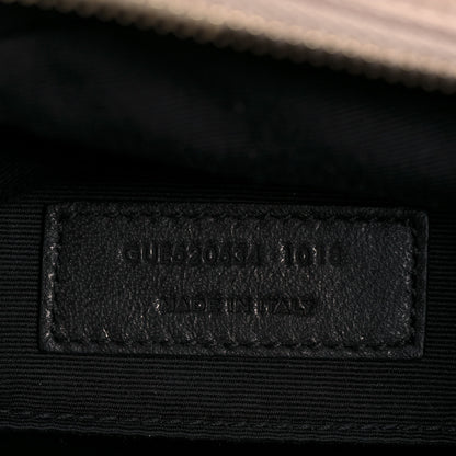 Saint Laurent Calfskin Matelasse Monogram Lou Camera Bag Washed Light Pink 7 of 14
