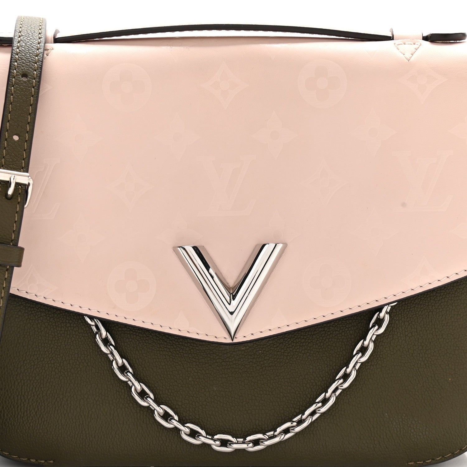 Louis Vuitton Calfskin Very Messenger Kaki 8 of 12
