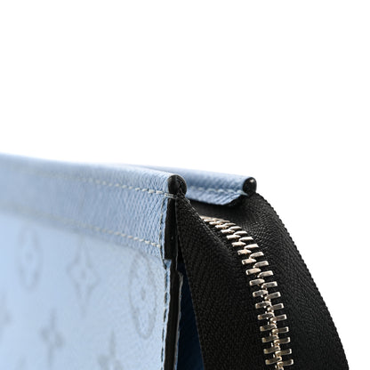 Louis Vuitton Taigarama Pochette Voyage MM Denim 9 of 10