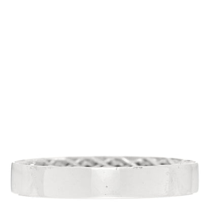 Roberto Coin 18K White Gold Symphony Golden Gate Band Ring 52 6 3 of 4