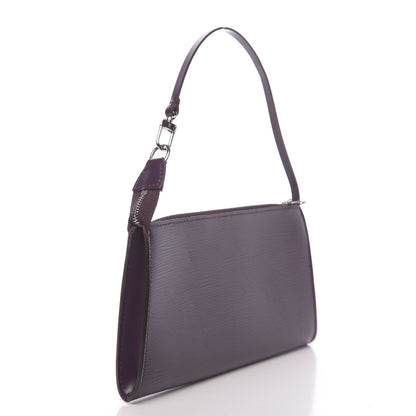 Louis Vuitton Epi Pochette Accessories 24 Cassis 3 of 12