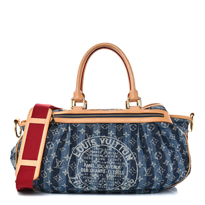 Louis Vuitton Denim Raye Cabas GM 1 of 14