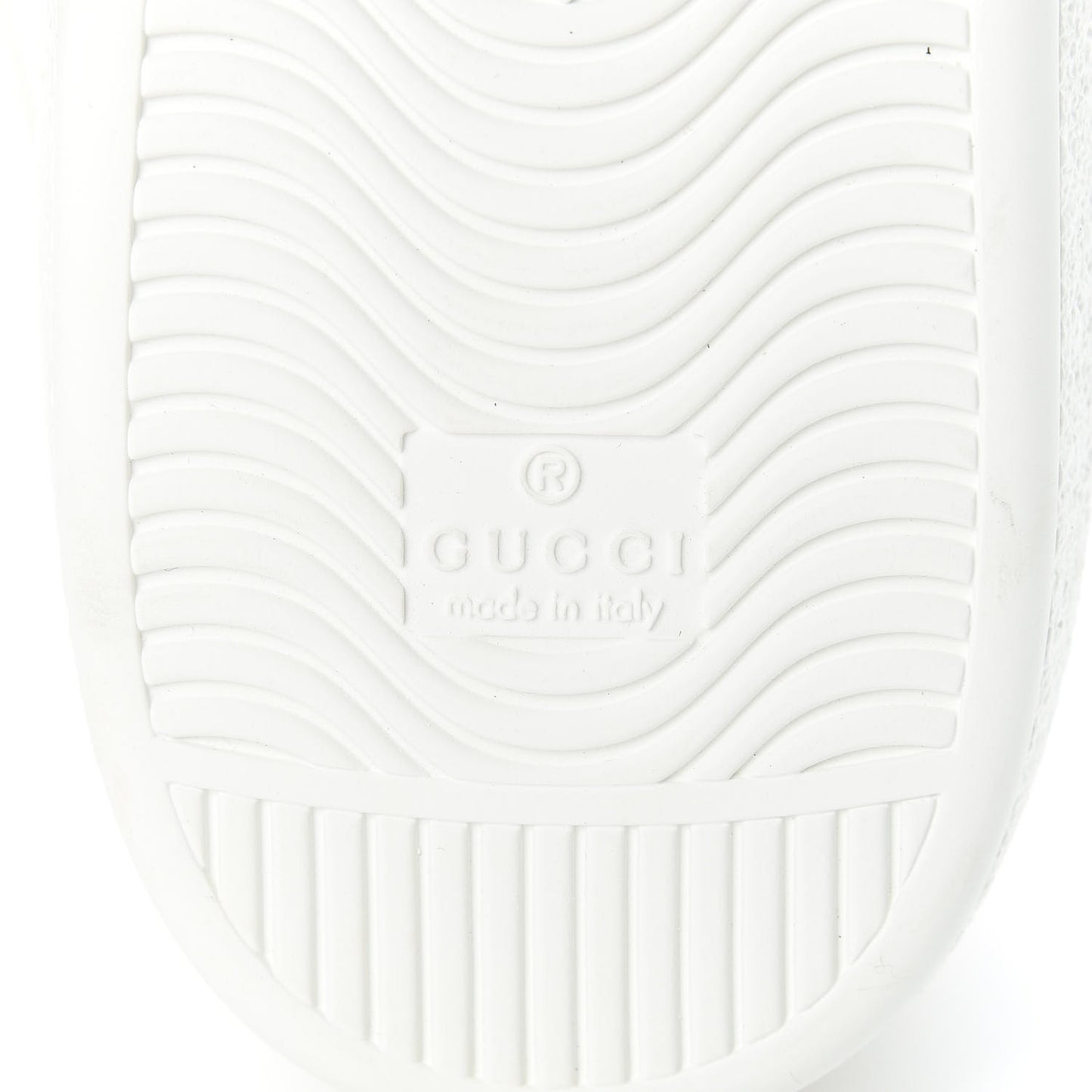 Calfskin Ayers Web Tiger Embroidered Mens Ace Sneakers 11.5 White