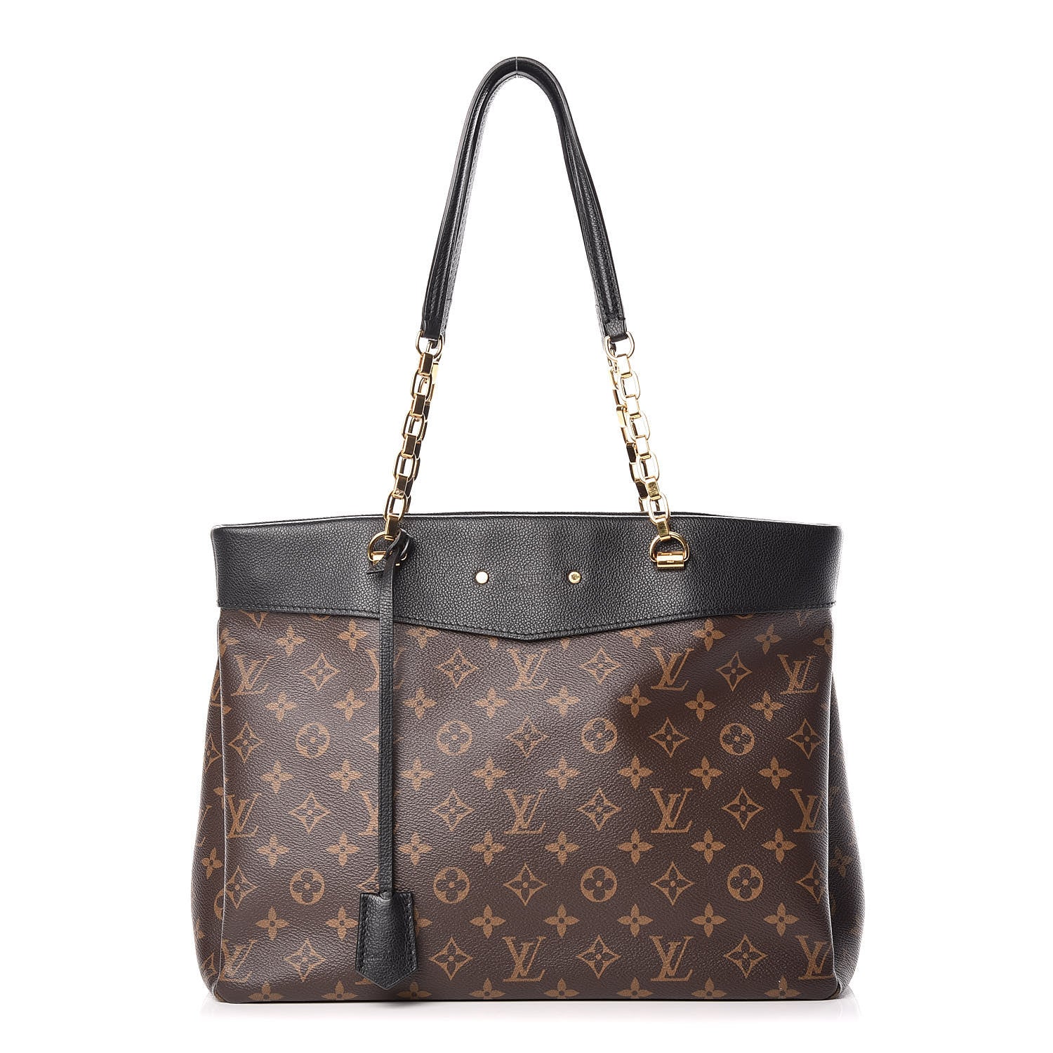 Louis Vuitton Monogram Pallas Shopper Black 1 of 9