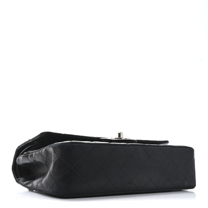 Chanel Lambskin Quilted Medium Double Flap Black 4 of 10