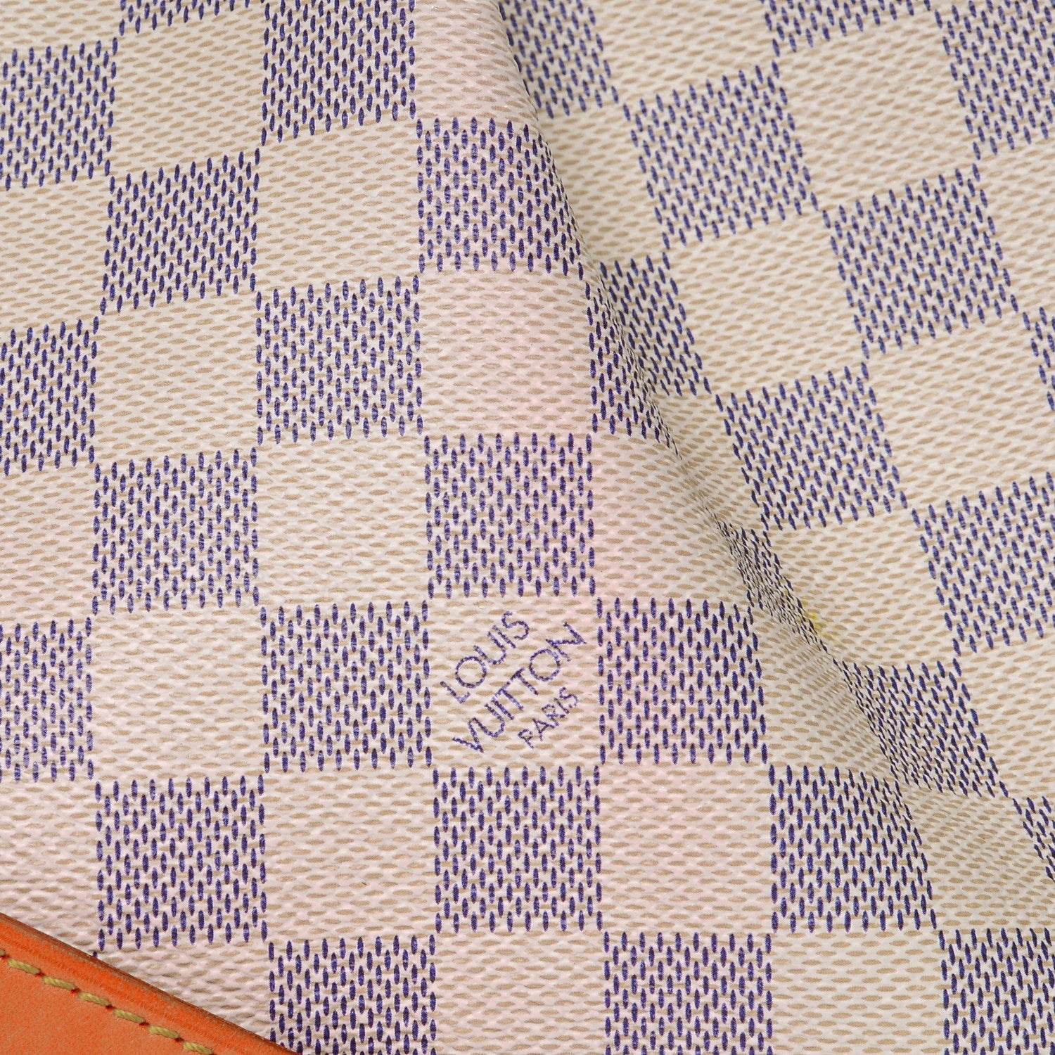 Louis Vuitton Damier Azur Siracusa GM 9 of 10
