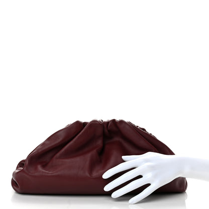 Bottega Veneta Smooth Butter Calf The Pouch Oversized Clutch Bordeaux 2 of 10