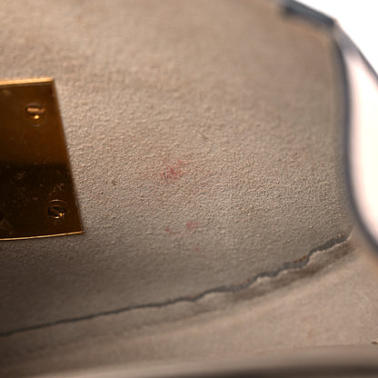 Chloe Grained Calfskin Lambskin Mini Bi-Color Drew Shoulder Bag Powder Beige Caramel 11 of 15