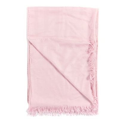 Hermes Cashmere Silk New Libris Stole Rose Petale 3 of 4