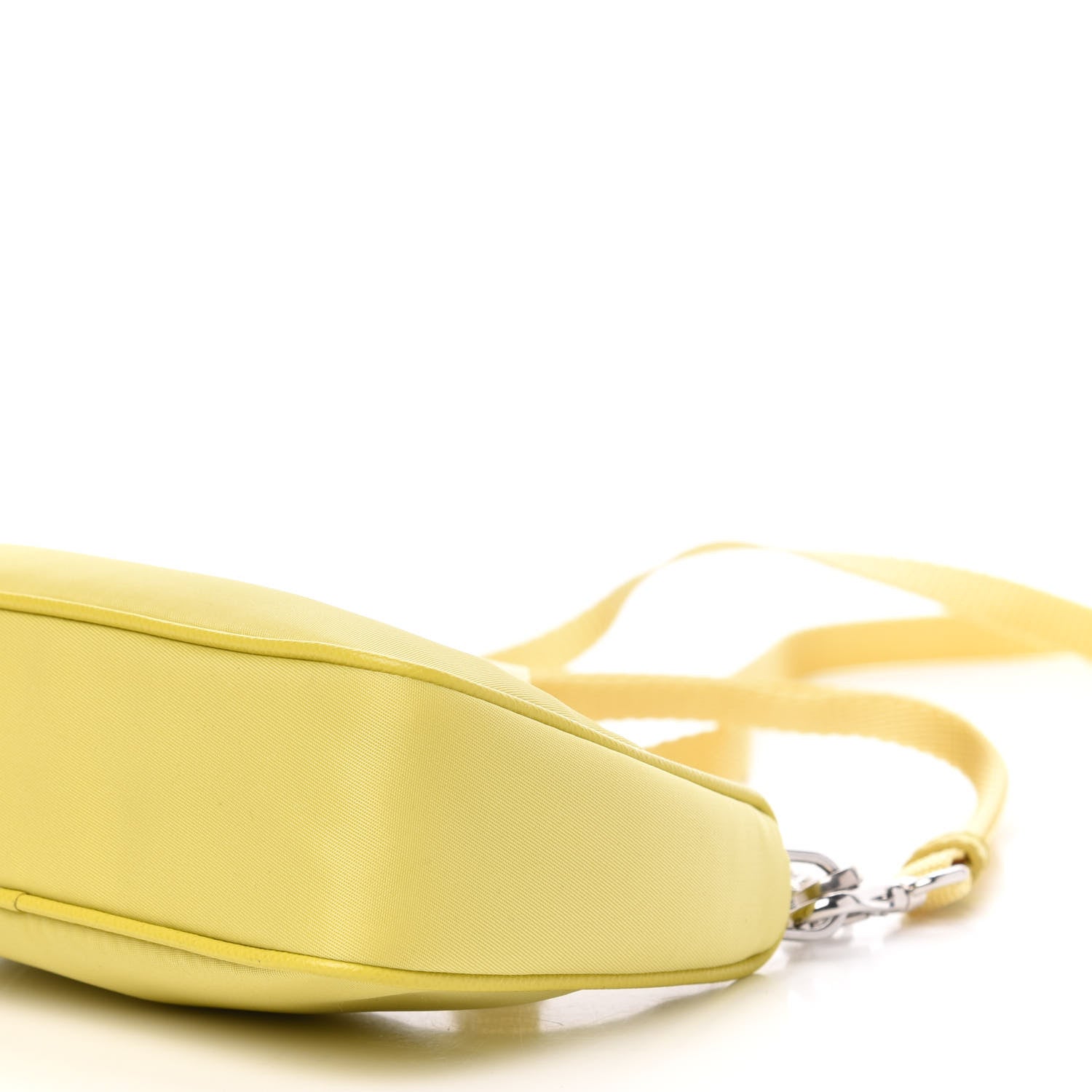 Prada Tessuto Nylon Saffiano Mini Re-Edition 2000 Shoulder Bag Ananas 9 of 10
