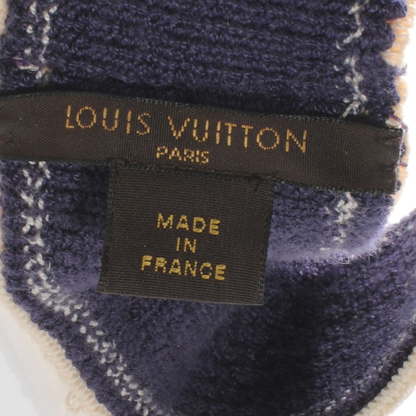 Cotton Damier Azur Gym Head Sweat Band