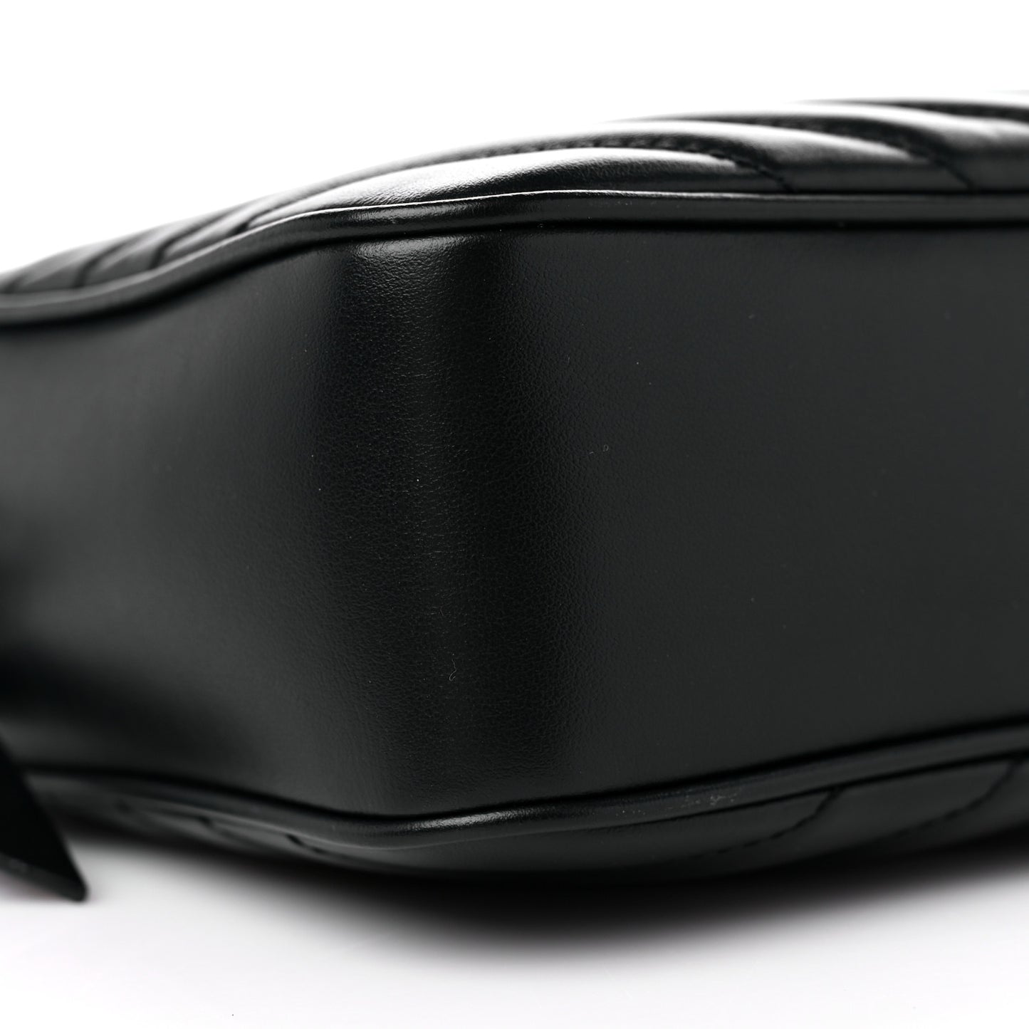 Calfskin Matelasse Monogram Lou Camera Bag Black