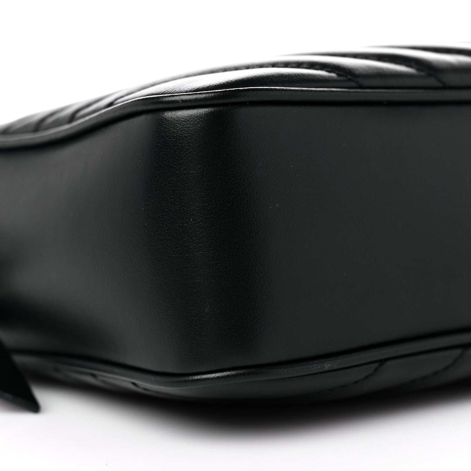 Saint Laurent Calfskin Matelasse Monogram Lou Camera Bag Black 8 of 9