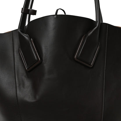 Bottega Veneta Smooth Calfskin Large Basket Tote Fondente 9 of 12