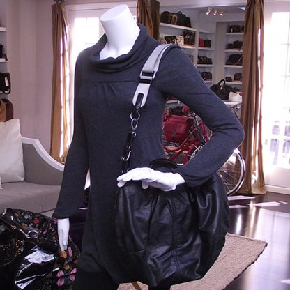 FASHIONPHILE MARNILambskinBalloonBlack 2 of 11