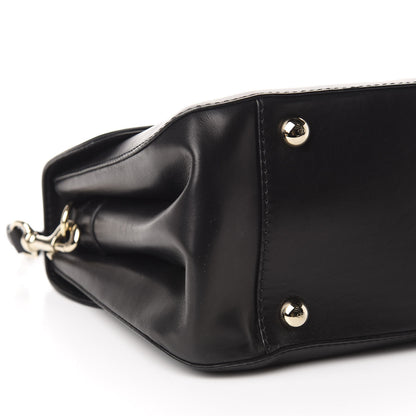 Valentino Garavani Calfskin Histoire Flap Black 6 of 10