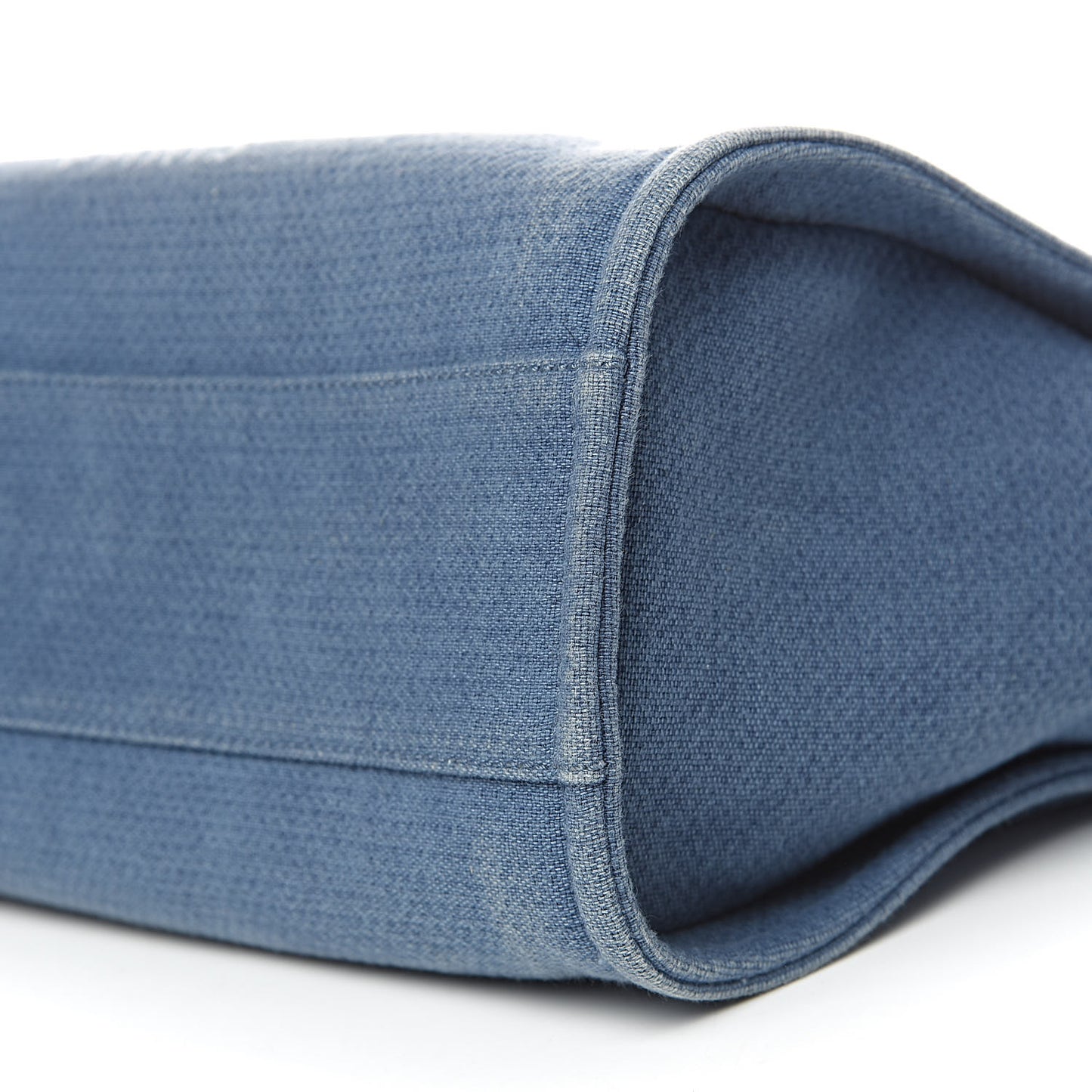 Canvas Small Deauville Tote Blue