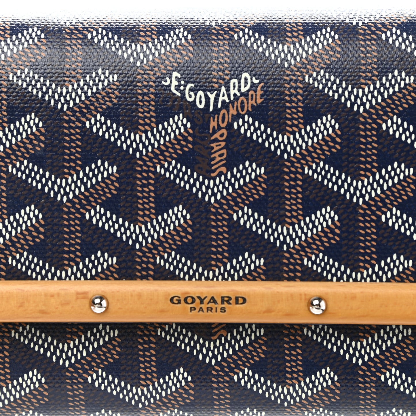 Goyardine Monte Carlo Mini Case Navy