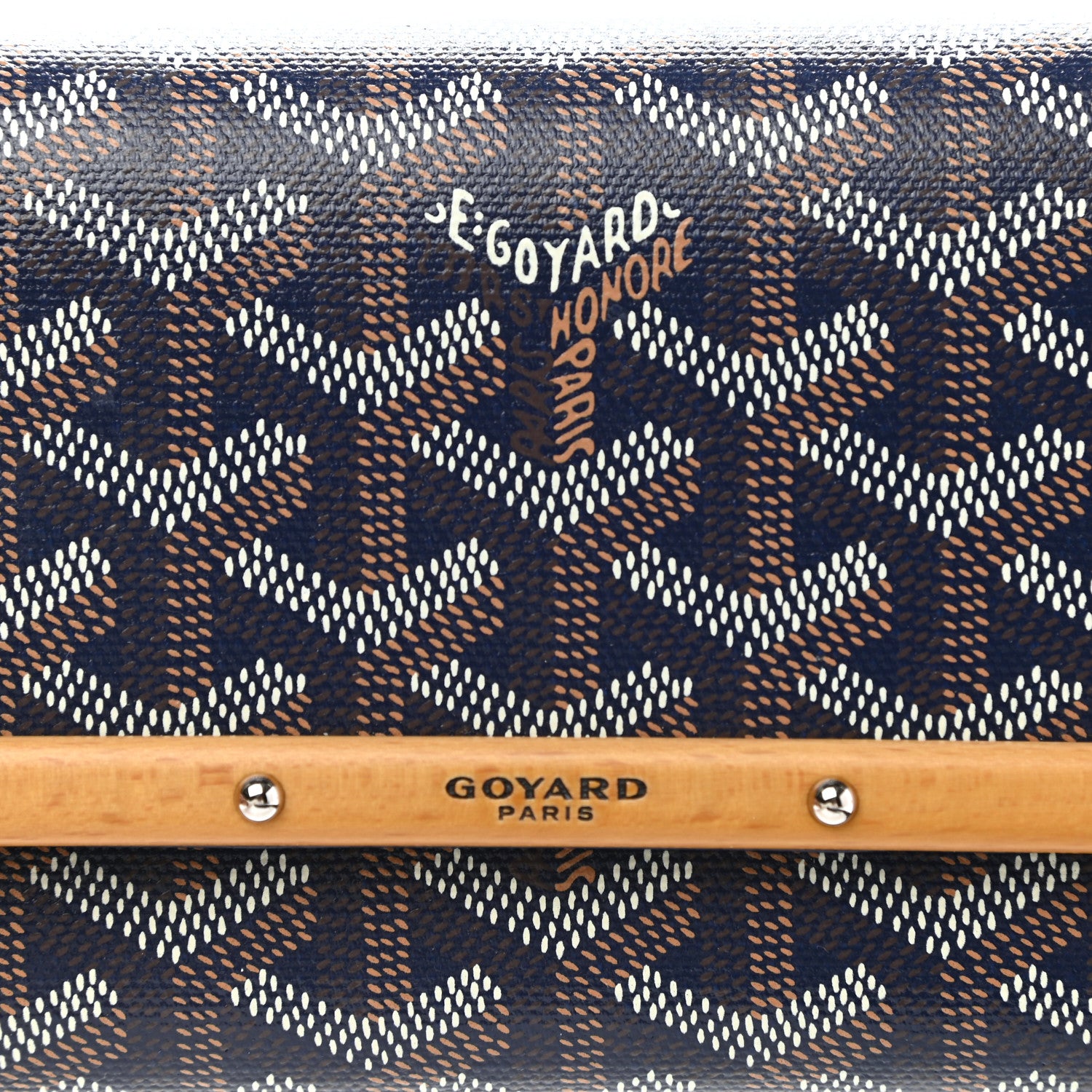 Goyard Goyardine Monte Carlo Mini Case Navy 8 of 11