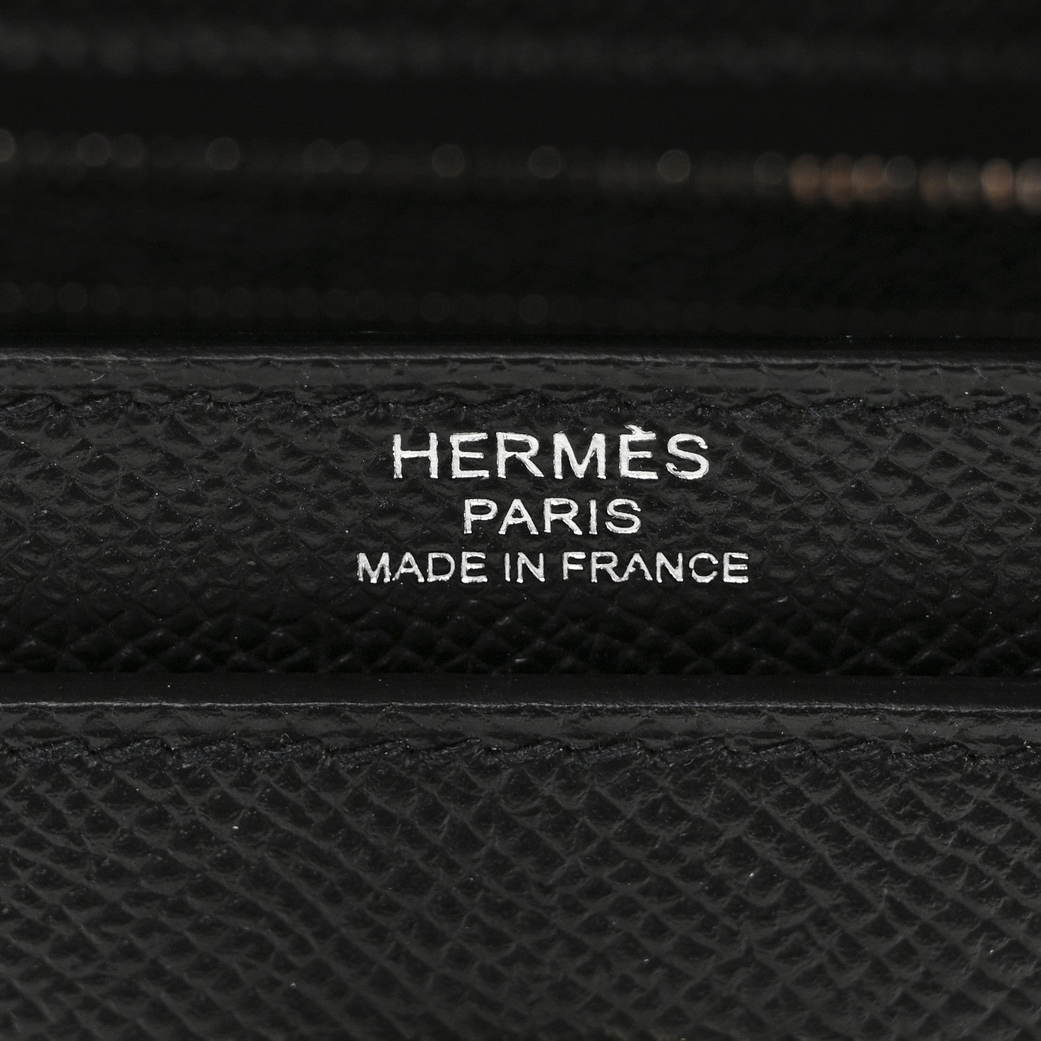 Hermes Epsom Kelly Depeches 36 Black 6 of 10