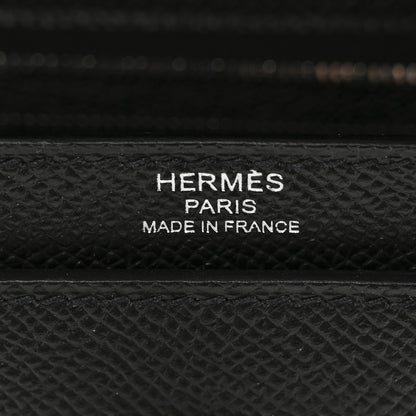 Hermes Epsom Kelly Depeches 36 Black 6 of 10