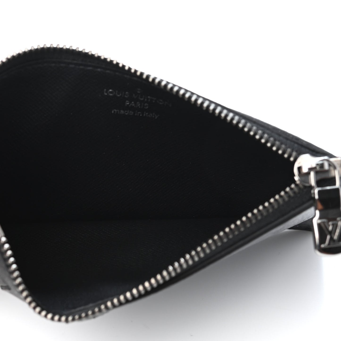 Reverse Monogram Eclipse Taiga Coin Card Holder