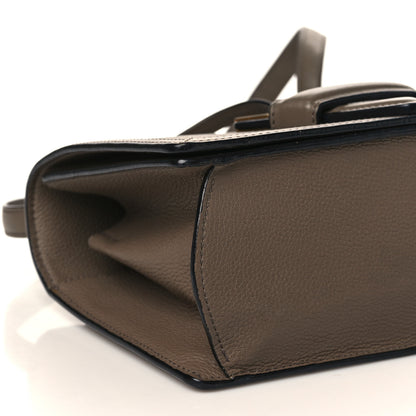 Loewe Grained Calfskin Medium Barcelona Shoulder Bag Taupe 8 of 11
