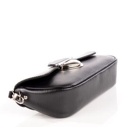 Louis Vuitton Epi Montaigne Clutch Black 4 of 7
