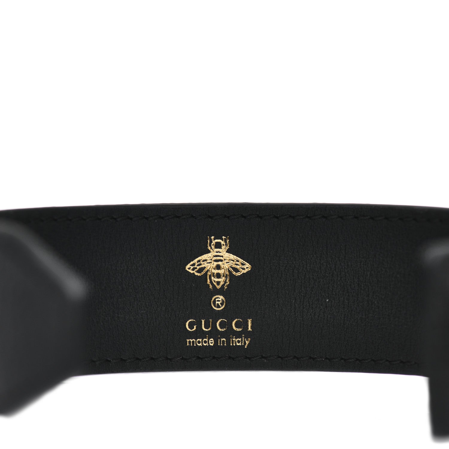Gucci Stainless Steel Plexiglass Calfskin Mother of Pearl 30mm Twirl Lock Quartz Watch 3 of 5