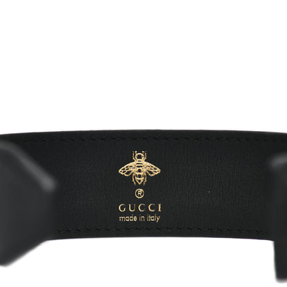 Gucci Stainless Steel Plexiglass Calfskin Mother of Pearl 30mm Twirl Lock Quartz Watch 3 of 5