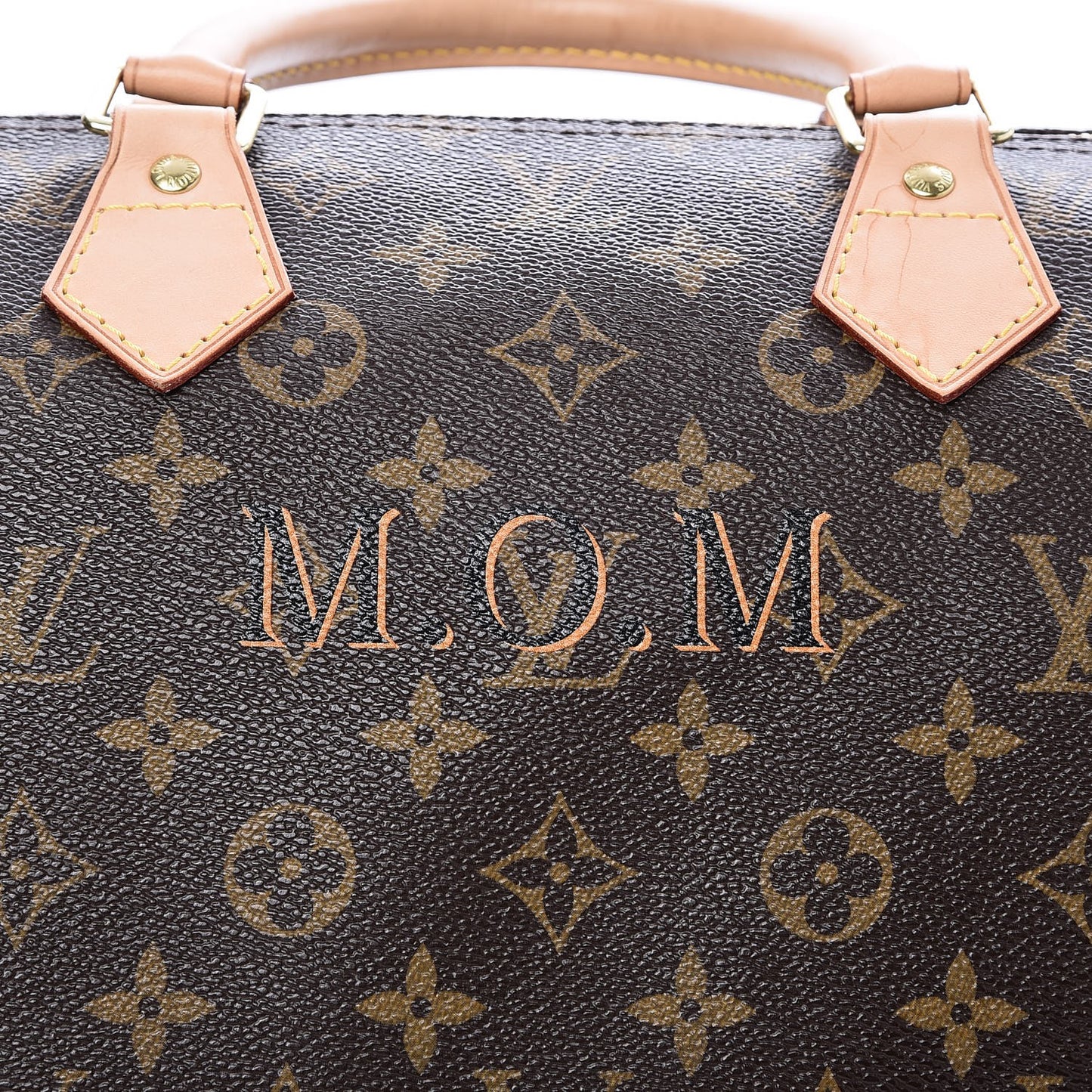 Monogram My LV Heritage Speedy Bandouliere 40 Black Moutarde