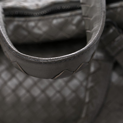 Bottega Veneta Calfskin Intrecciato Large Leggero Tote Kaki Fondente 35 of 43
