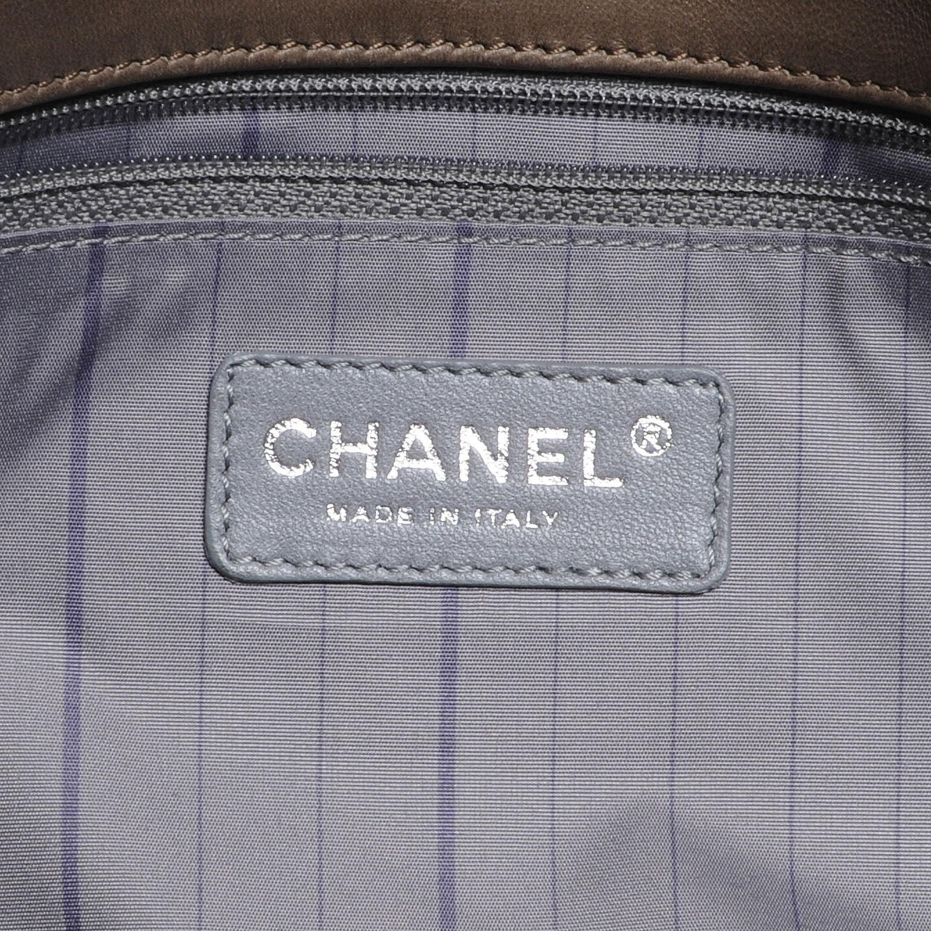 Chanel Lambskin Quilted Jumbo Origami Flap Taupe 6 of 7