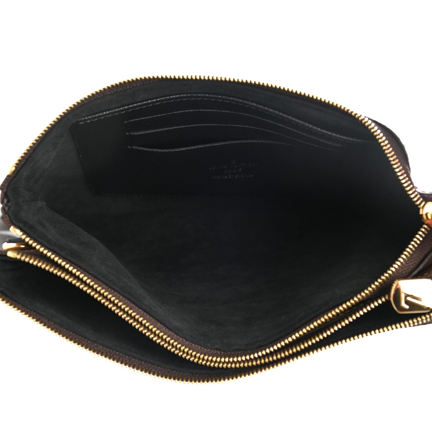 Reverse Monogram Giant Double Zip Pochette