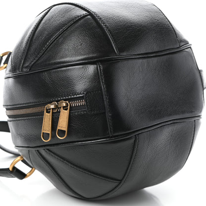 Gucci Piuma Lux Energy Tifosa Basketball Shaped Shoulder Bag Black 8 of 9