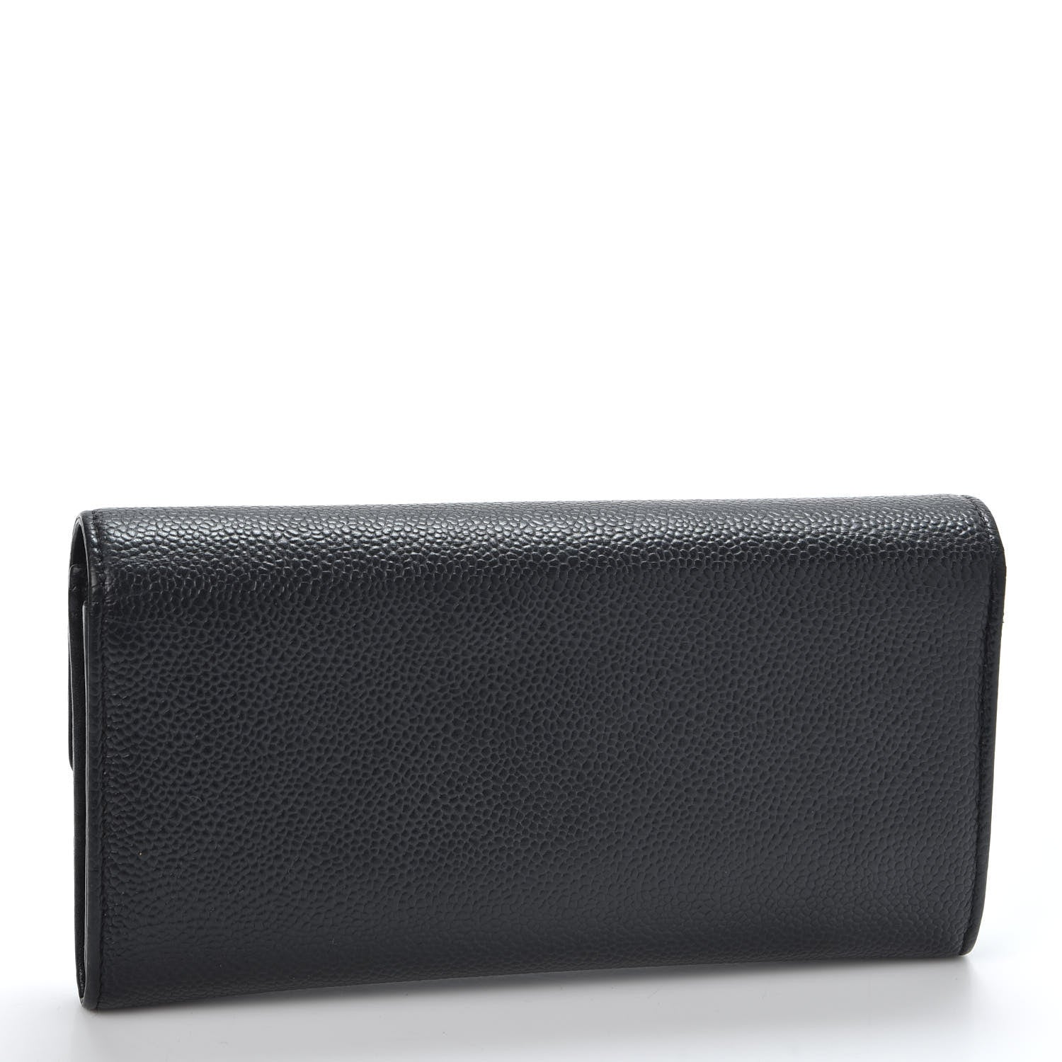 Chanel Caviar Timeless CC Large Gusset Flap Wallet Black 2 of 10