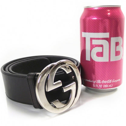 Gucci Leather GG Belt Black 32 5 of 5